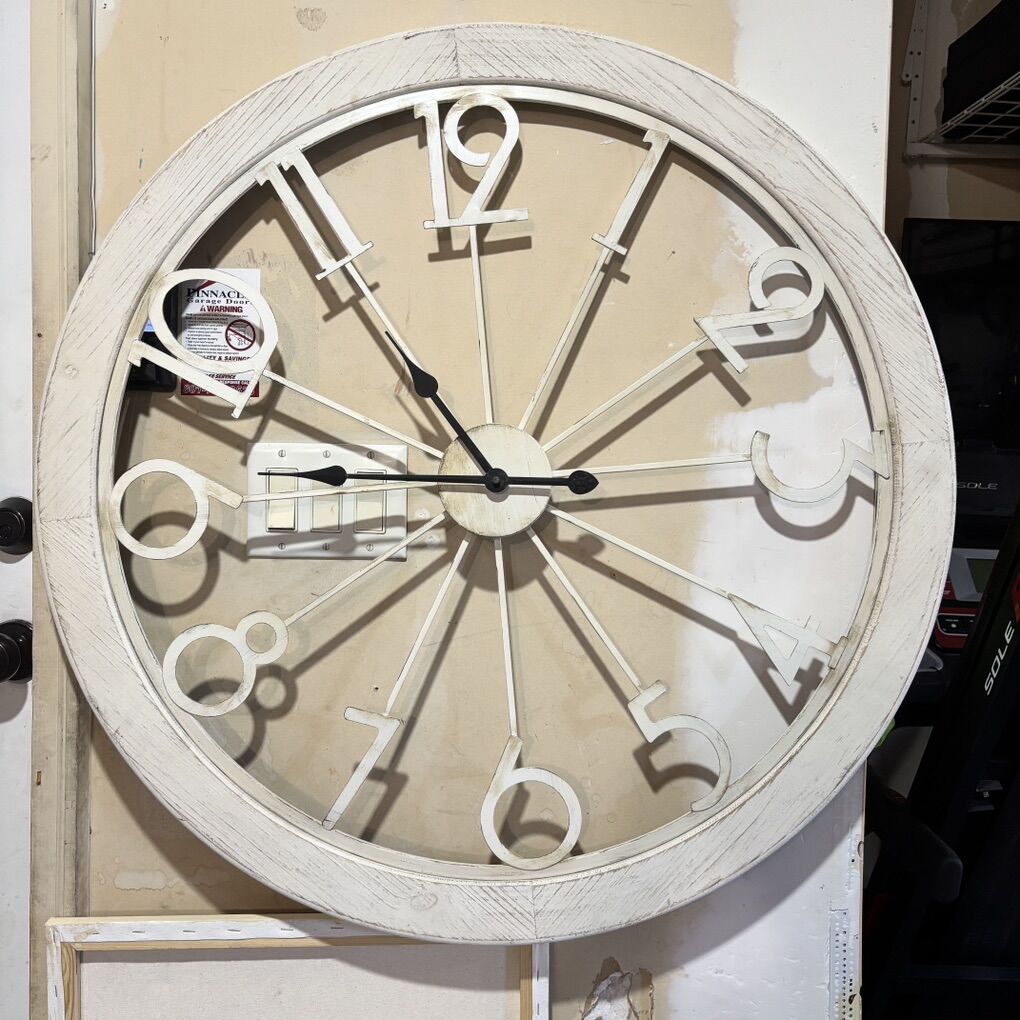 Large Wall Clock