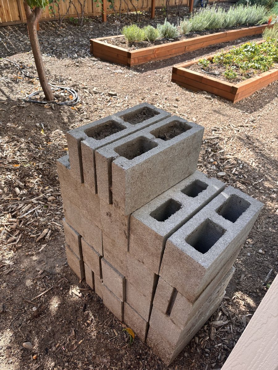 Cinder Blocks / Landscape Pavers