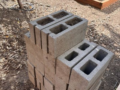 Cinder Blocks / Landscape Pavers