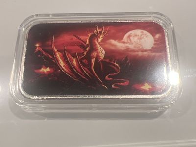 Haley bug mint dragon bar w/card