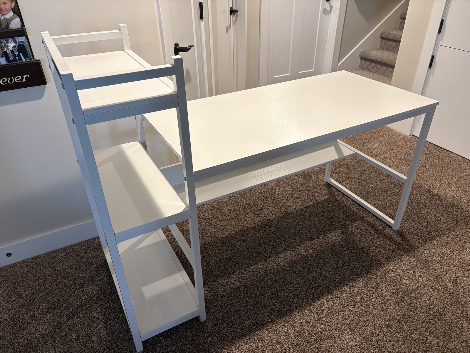 Beautiful white desk