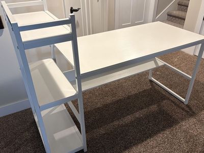 Beautiful white desk