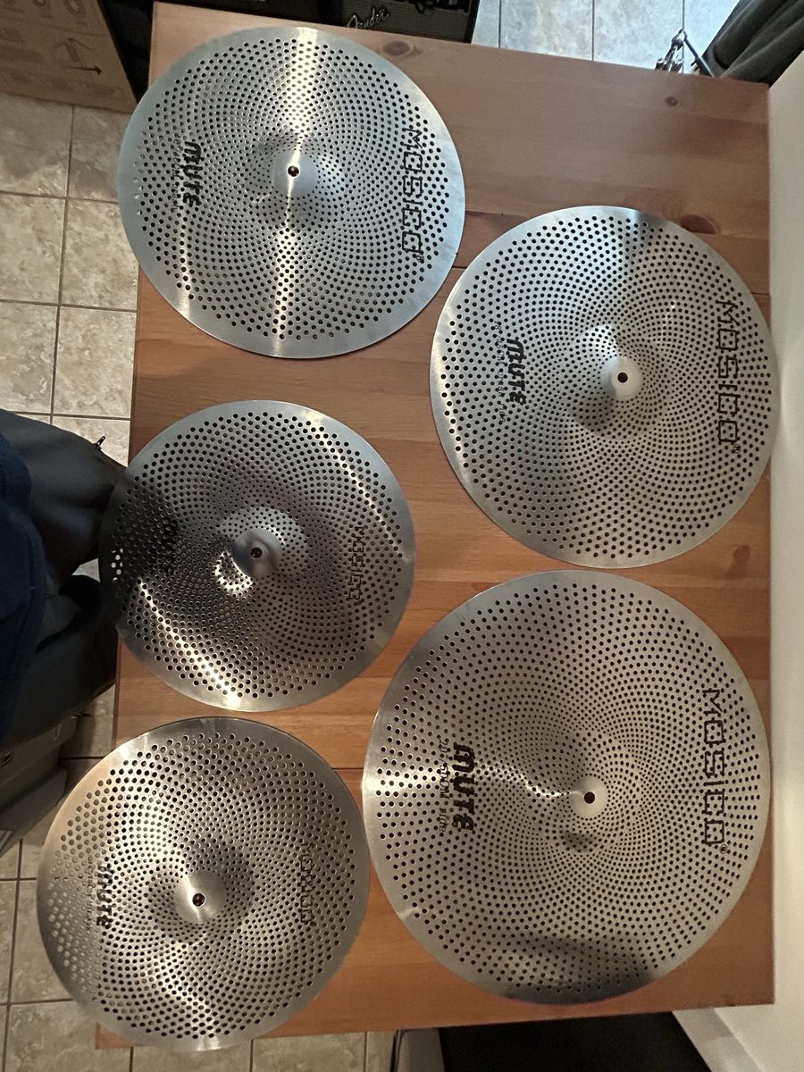 Mosico Mute Low Bolume Cymbal Set