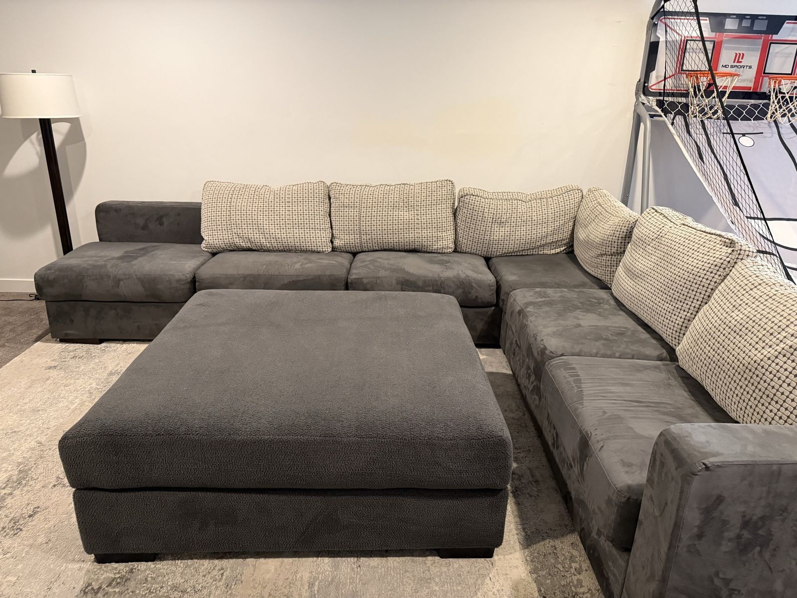 Lovesac Sactional Large Modular Sectional Couch