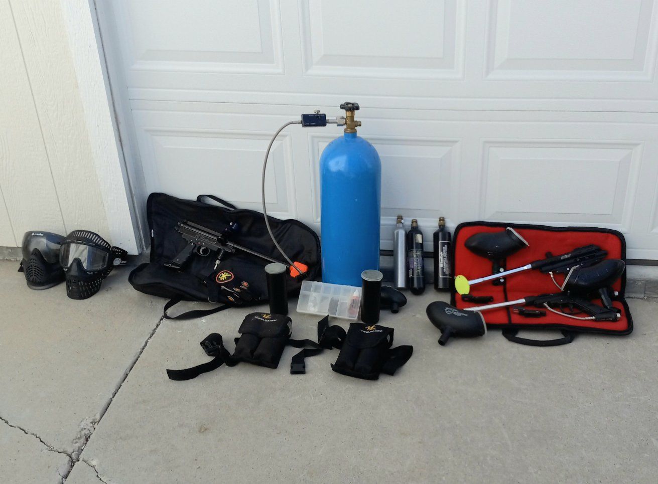 paintball guns