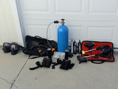 paintball guns