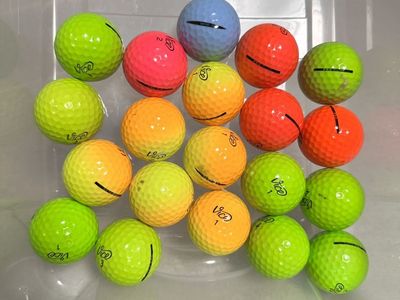 Vice Colored Golf Balls