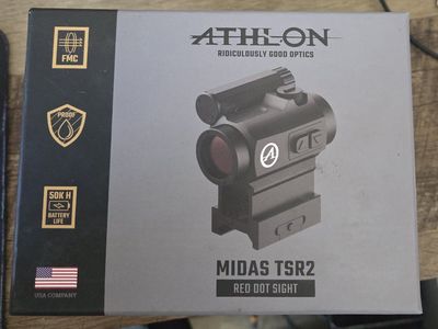 Athlon Midas TSR2 Red Dot Sight