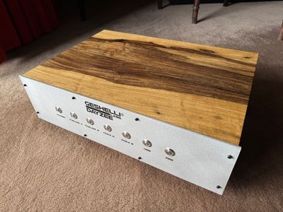 Geshelli Labs Dayzee Digital-to-Analog Converter (DAC), Rare Black Limba Wood – Sparkos SS2590 Pro