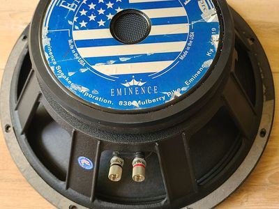 Eminence Kappa pro 15" 8ohm 1000 watts (Mid 80's to early 90s) $50