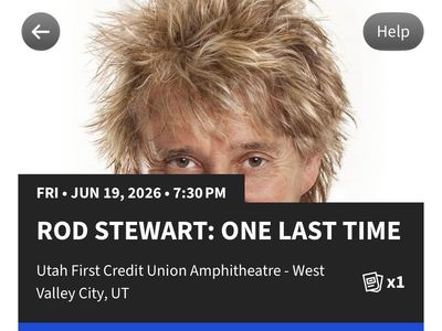 1 Extra Rod Stewart Lawn Ticket