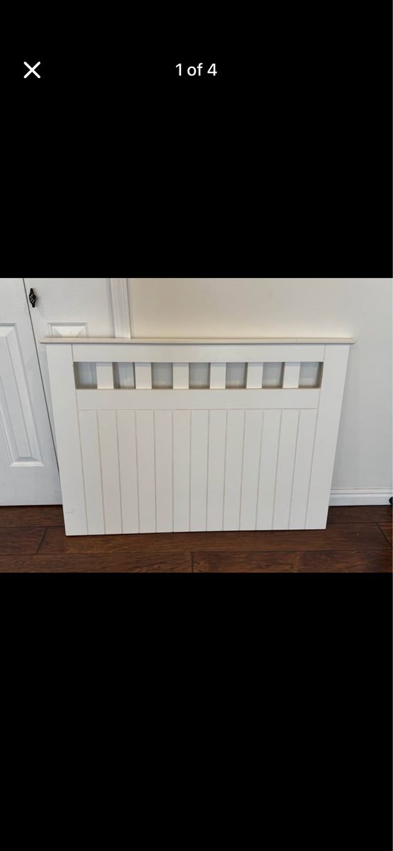 Ashley Furniture B102-52 Twin Panel Headboard - White, Shabby Chic Style