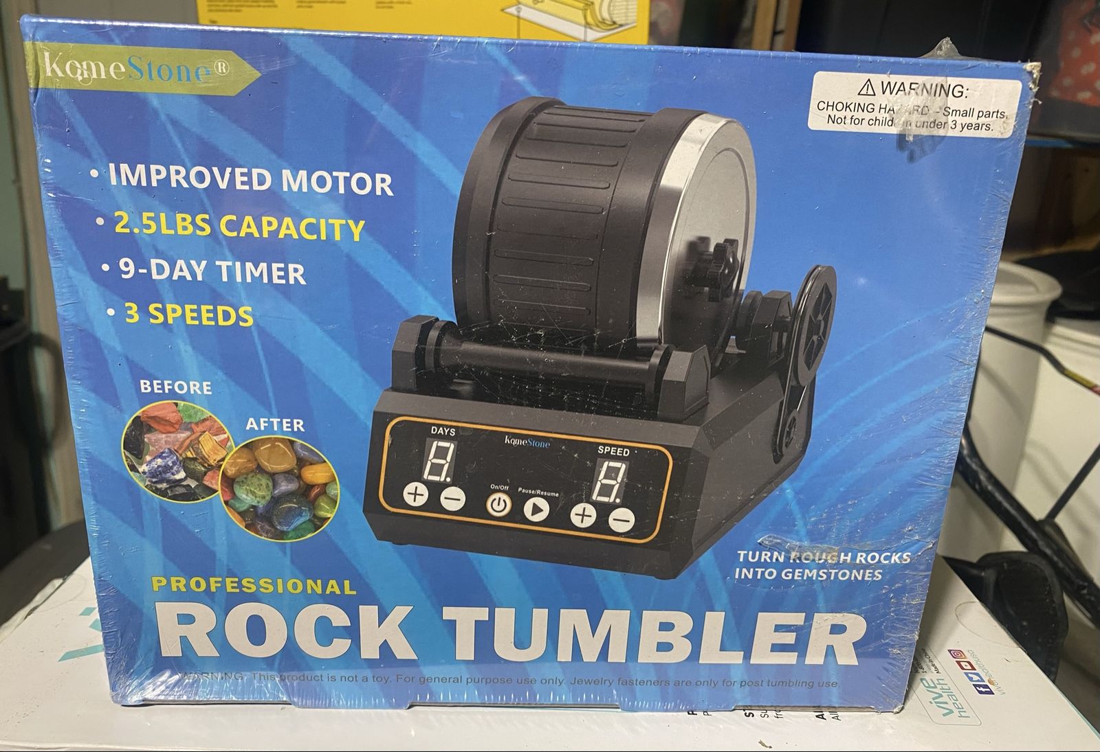 Kome Stone Rock Tumbler