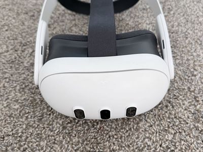 Meta Quest 3 VR with Elite Strap and charging do