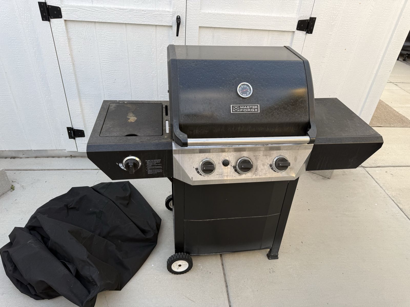 Unbranded Side Burner for Grill - Gas Fuel Type