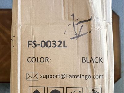 Famsingo Big and Tall Ergonomic Office Chair – 500 lbs Capacity, Adjustable Mesh (Brand New in Box)