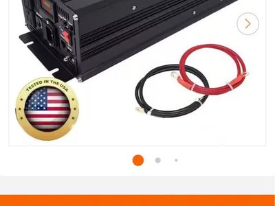 2000-Watt Backup Power System for Primary Sump Pumps