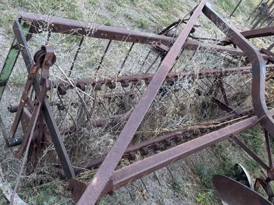 Vintage Farm Equipment Hay Rakes