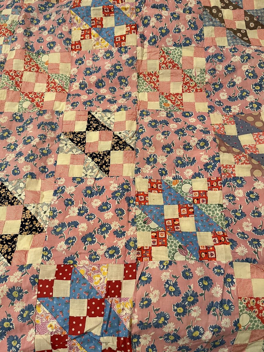 Antique quilt top