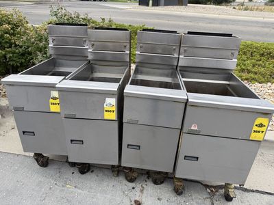 Pitco fryers Vulcan ovens