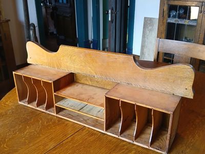 Antique Desk Cubby