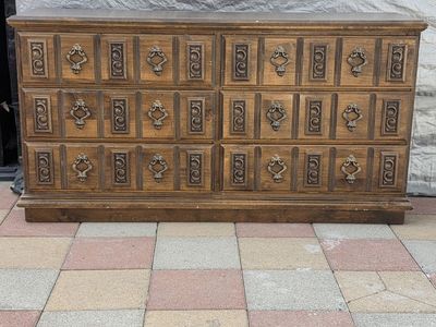 Vintage 6 Drawer Dresser