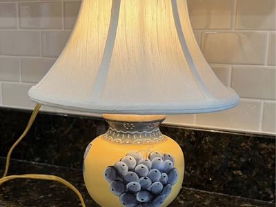 Hand-Painted Accent Lamp