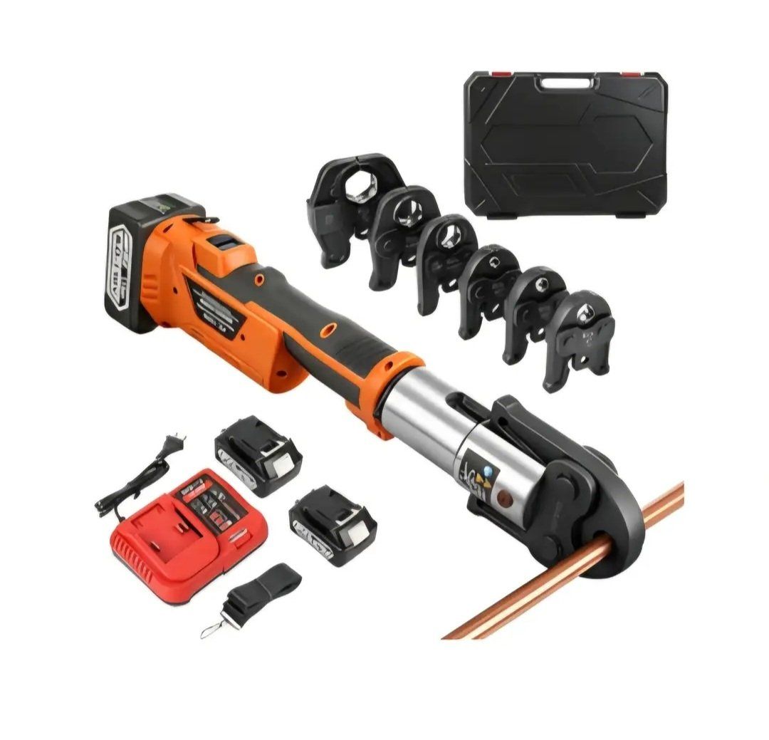 Brushless Copper Pipe Pro Press Tool Kit for 1/2",