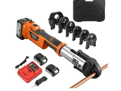 Brushless Copper Pipe Pro Press Tool Kit for 1/2",
