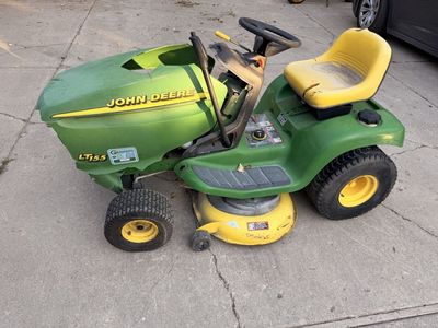 John Deere LT155 Riding Lawn Mower Blown Engine
