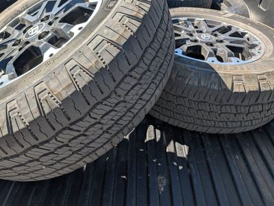 Toyota TRD wheels, 267 / 70-R18 (6 on 5.5 lug)