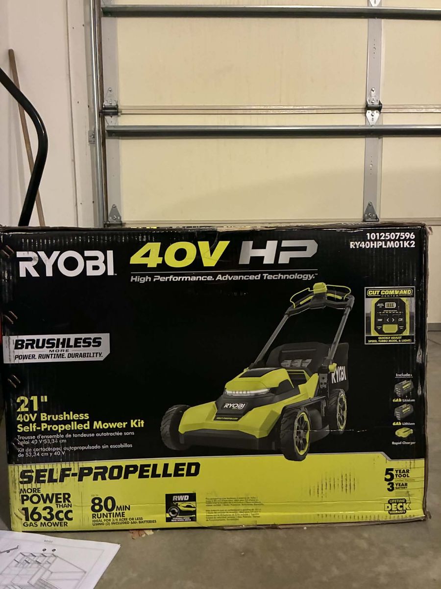 Ryobi 40v Electric lawnMower
