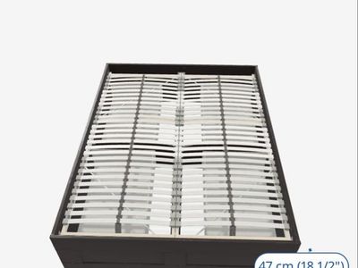 Full size storage bed frame