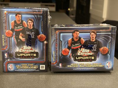 Topps Chrome Update 2025-2026 NBA Blaster Box New Sealed