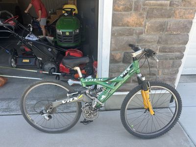 Trek VRX 300 Full Suspension Mountain Bike - Green/Yellow