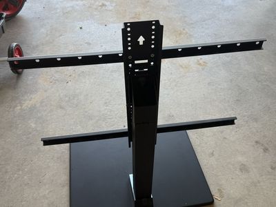 SANUS VisionMount TV Pedestal Base/Stand - Black
