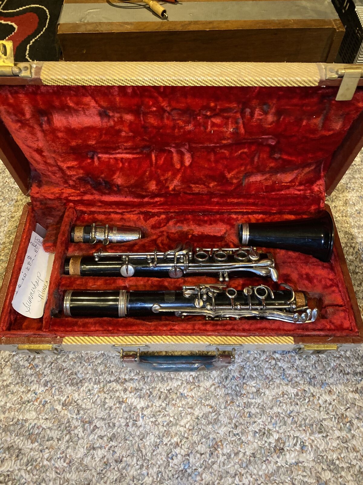 Clarinet (standard student model)