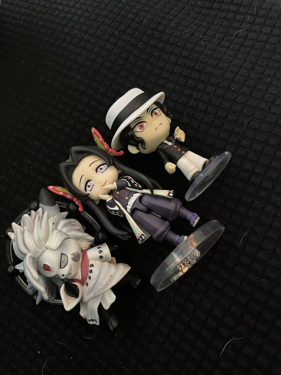 Anime and Marvel Collectible Figures and Keychains Lot