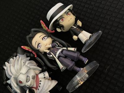 Anime and Marvel Collectible Figures and Keychains Lot