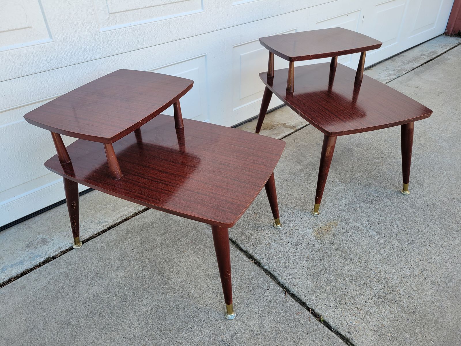 Vintage Mid Century Pair of Nightstands