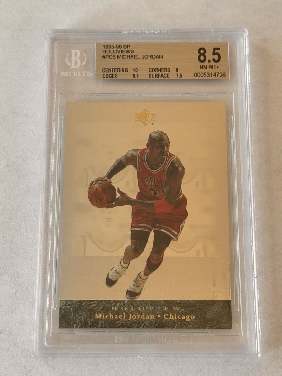 1995 Michael Jordan SP Holoviews #PC5 BGS 8.5