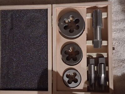 drill hog pipe tap and die