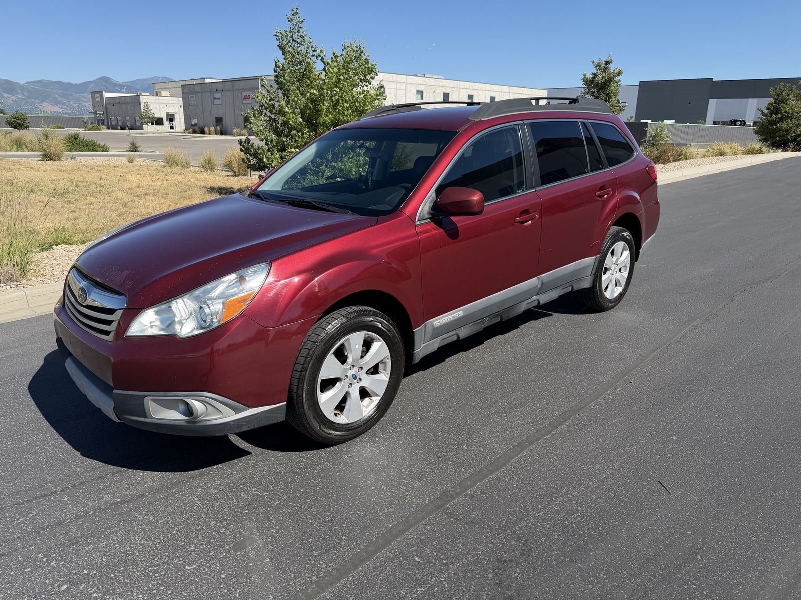 Red 2011 Subaru Outback 2.5 Automatic, AWD, Great Condition,