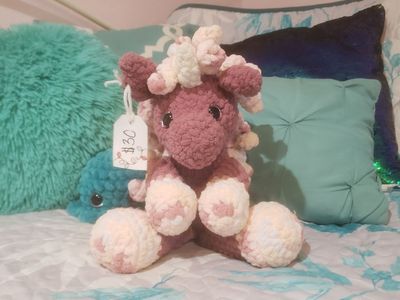 Hand Crocheted Unicorn