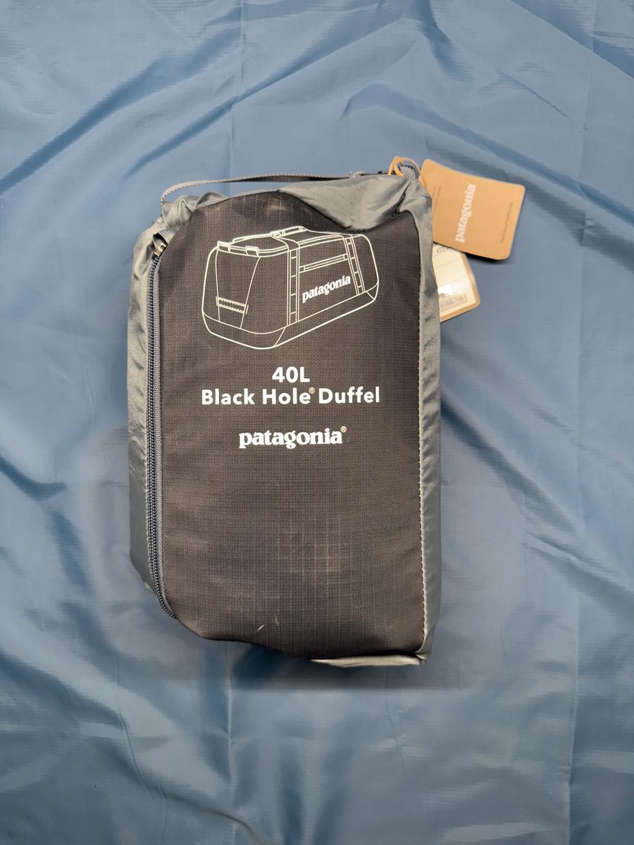 Patagonia 40L Black Hole Duffel - Smoulder Blue