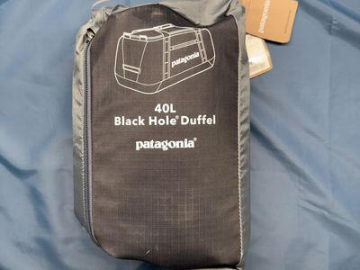 Patagonia 40L Black Hole Duffel - Smoulder Blue