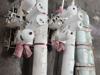 Rexroth / HYDAC Industrial Hydraulic Accumulator & Filter Stations- Lot of Two