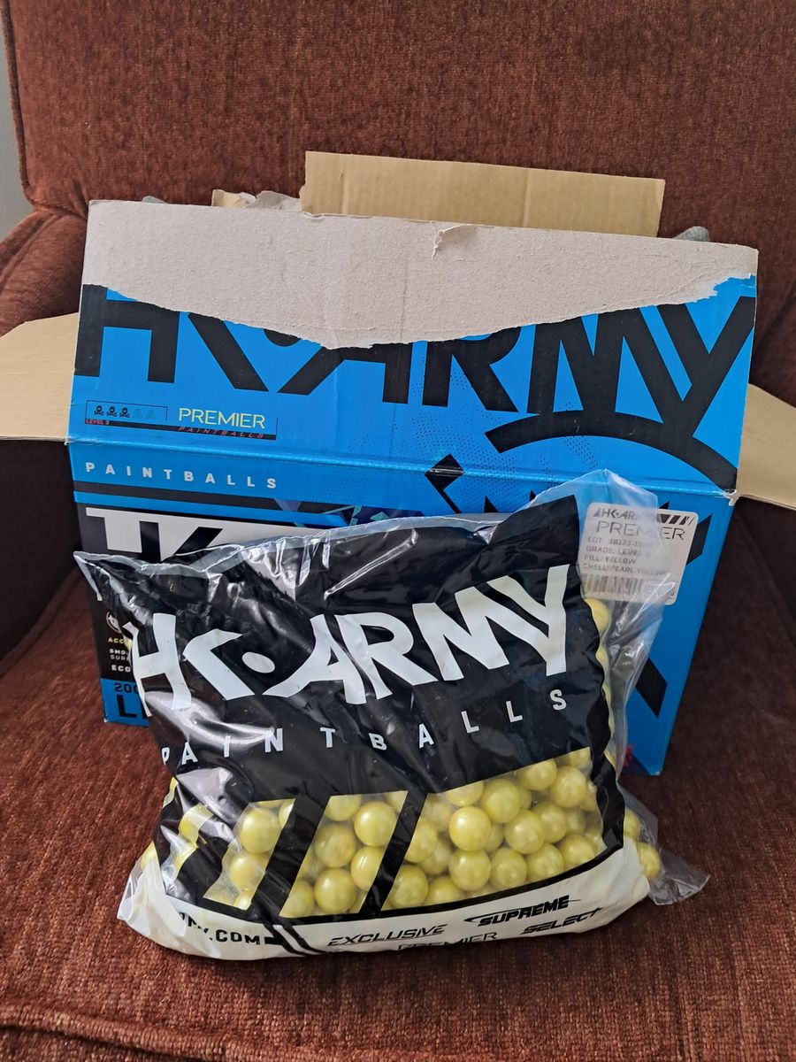 Paintball balls - 1500 Yellow Paintballs