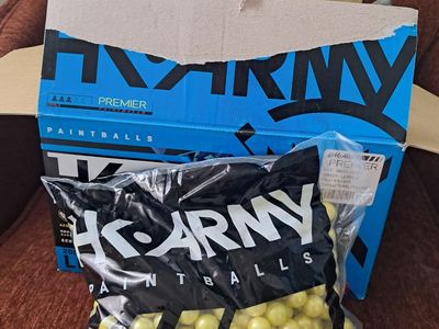 Paintball balls - 1500 Yellow Paintballs