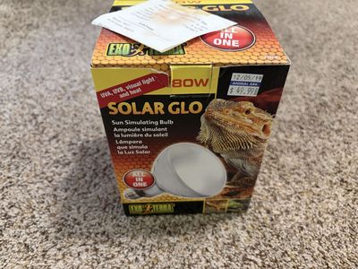 Exo Terra Solar Glo 80W Sun Simulating Reptile Bulb (PT2334)